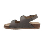 Sandalia Cuero Mujer Praga Gris Rockford