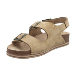 Sandalia Cuero Mujer Praga Verde Rockford