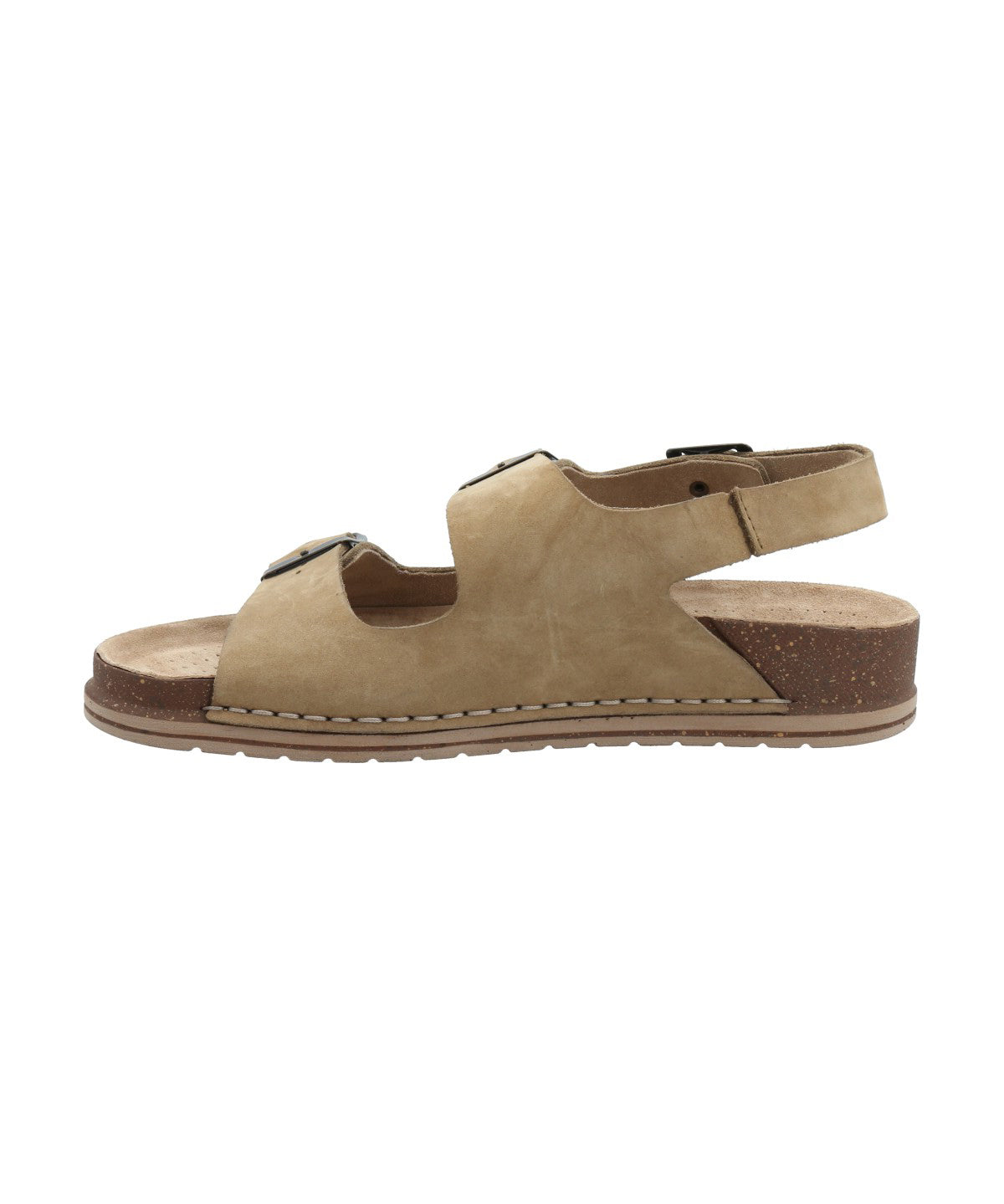 Sandalia Cuero Mujer Praga Verde Rockford