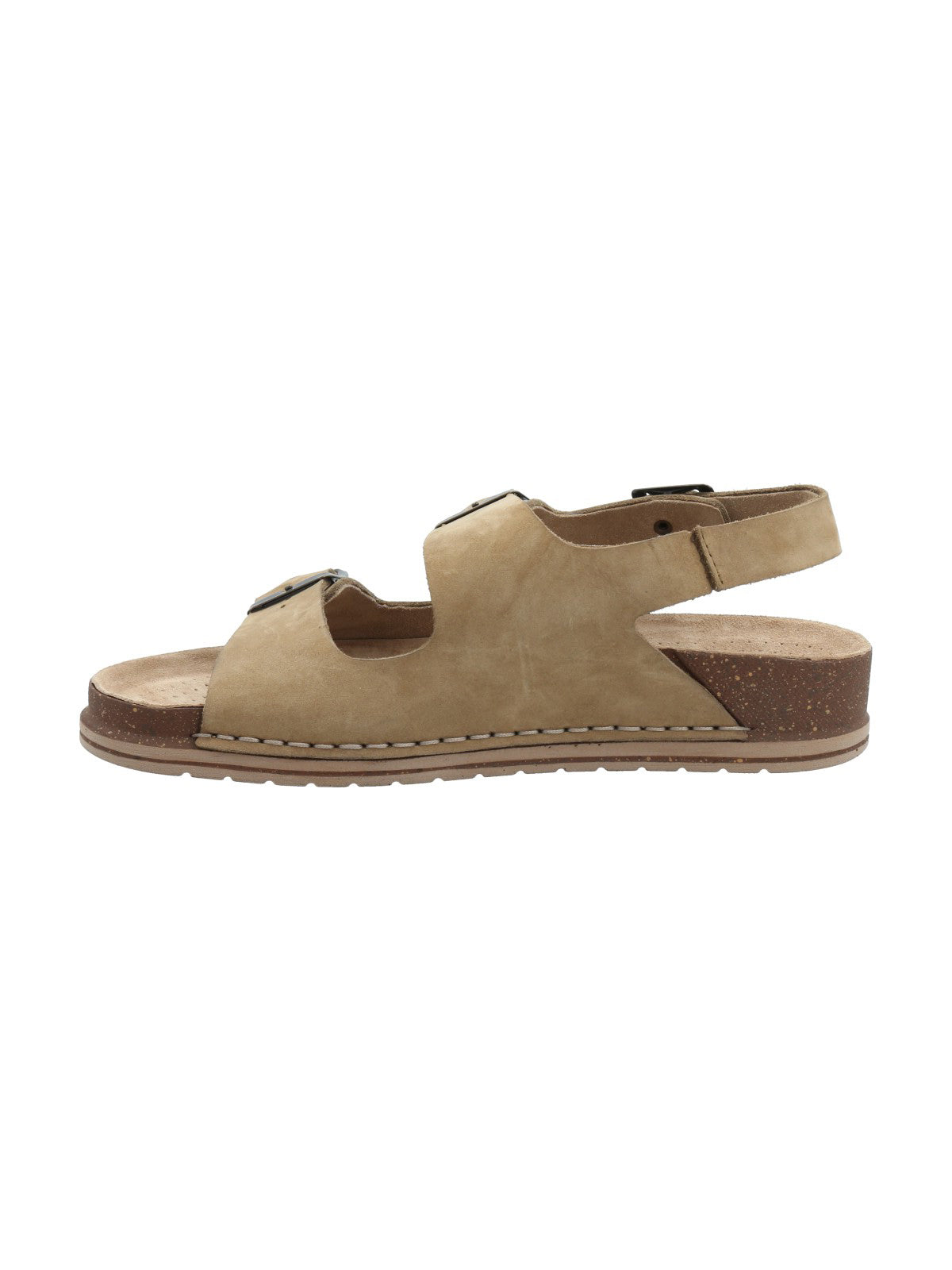 Sandalia Cuero Mujer Praga Verde Rockford