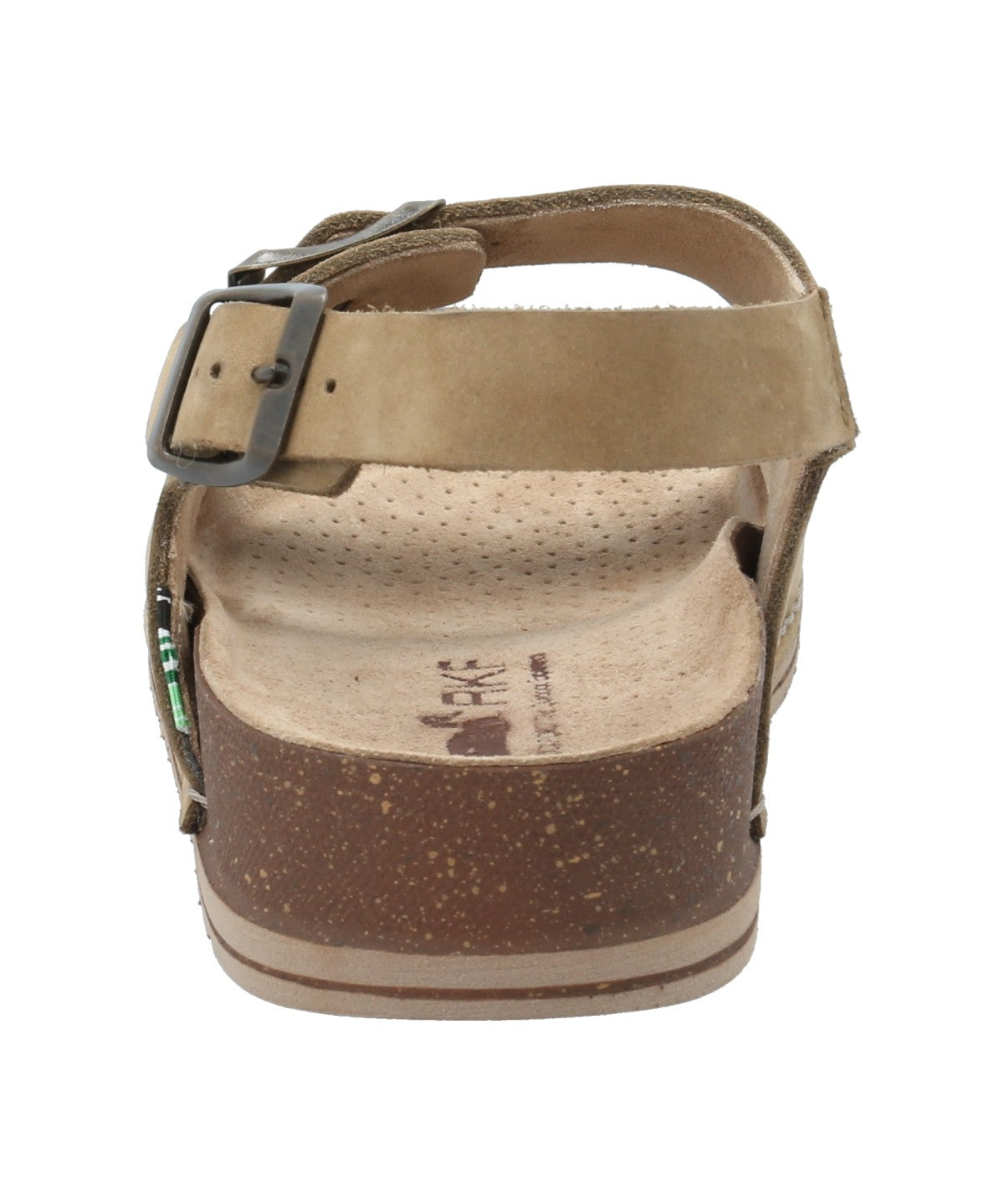 Sandalia Cuero Mujer Praga Verde Rockford