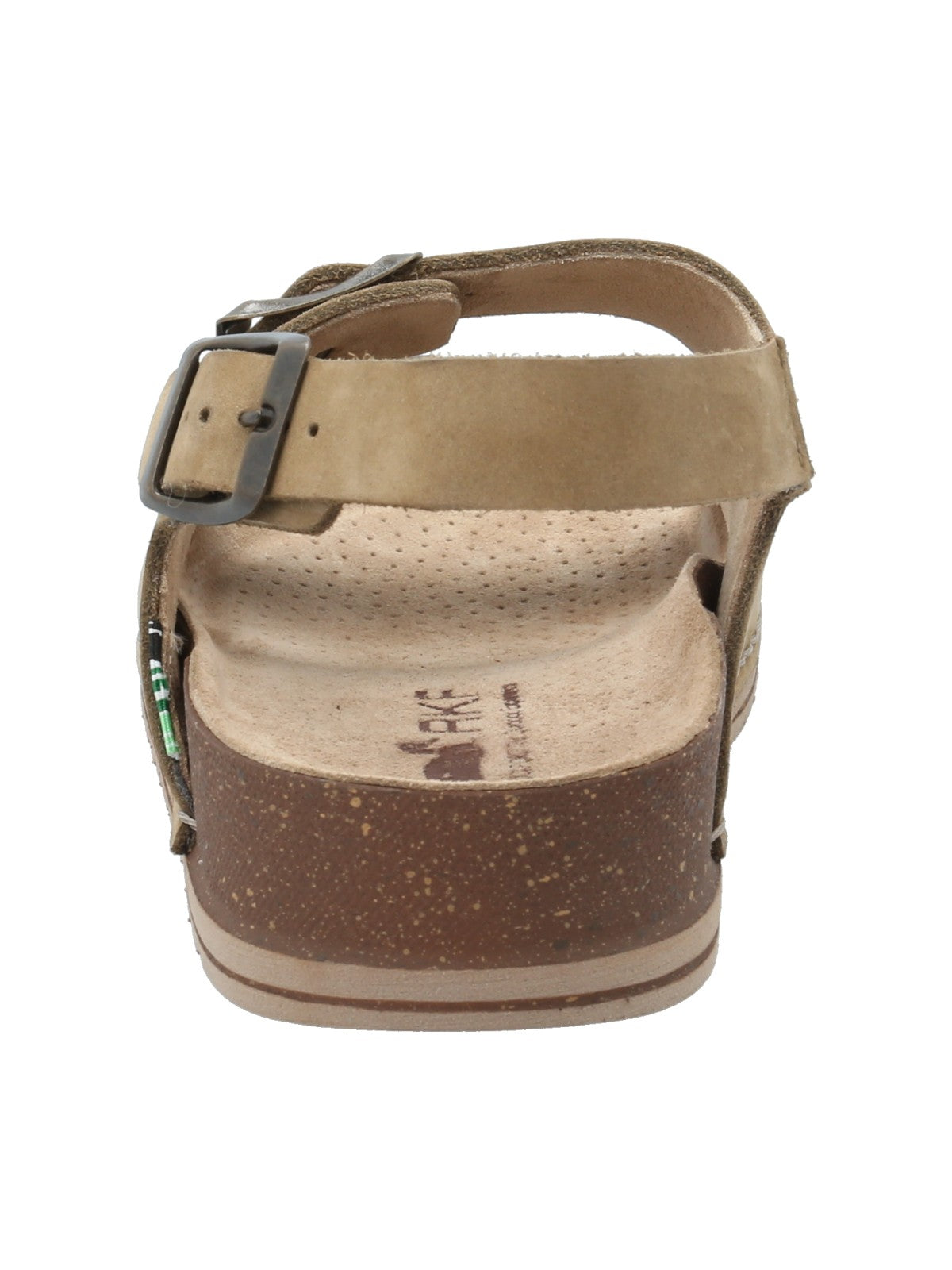 Sandalia Cuero Mujer Praga Verde Rockford