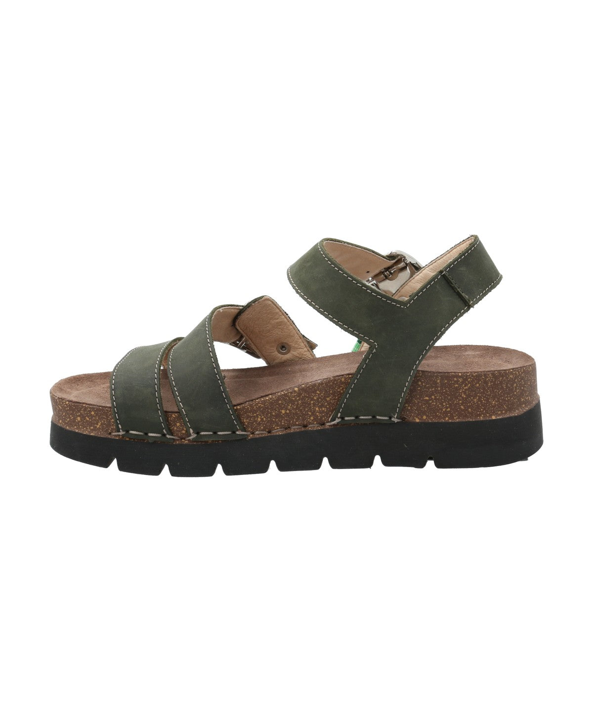 Sandalia Cuero Mujer Phoenix Verde Rockford
