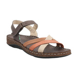 Sandalia Cuero Mujer Bonn Multicolor Rockford