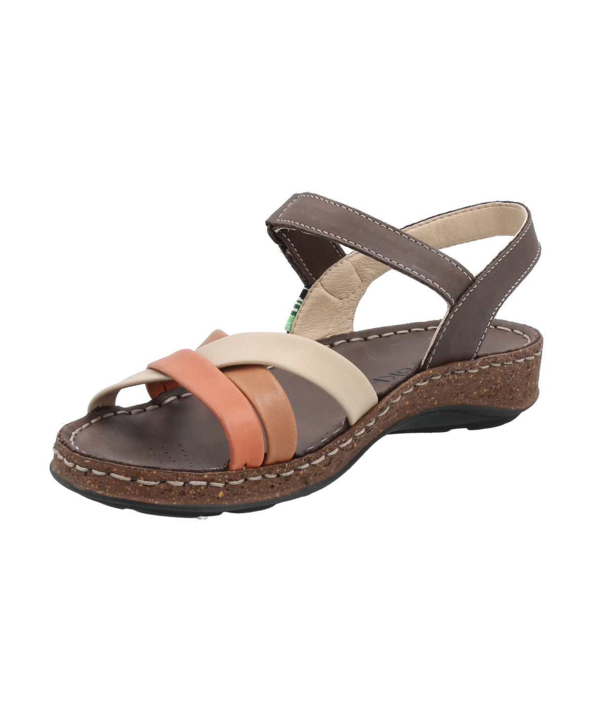 Sandalia Cuero Mujer Bonn Multicolor Rockford
