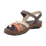 Sandalia Cuero Mujer Bonn Multicolor Rockford