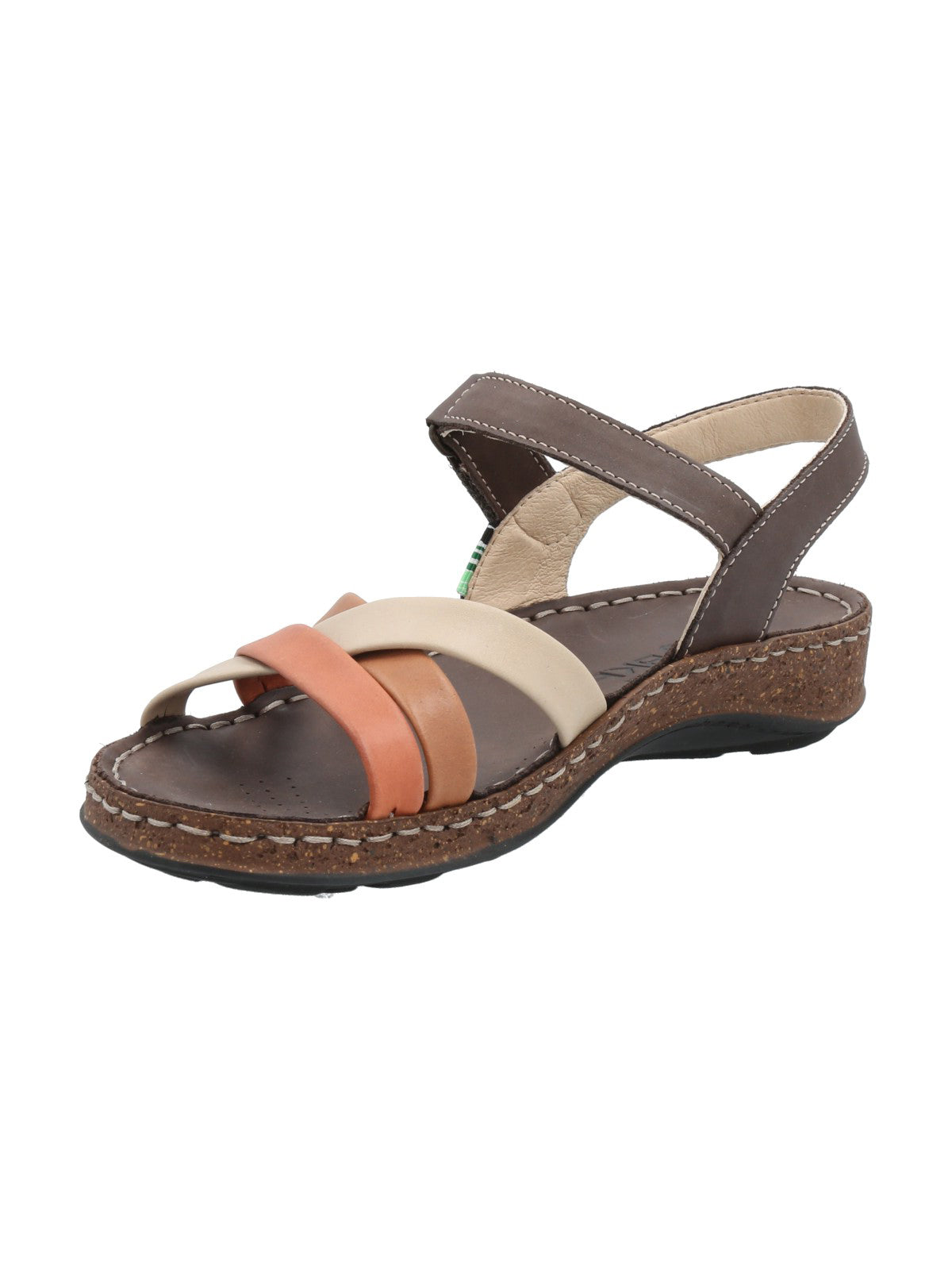 Sandalia Cuero Mujer Bonn Multicolor Rockford