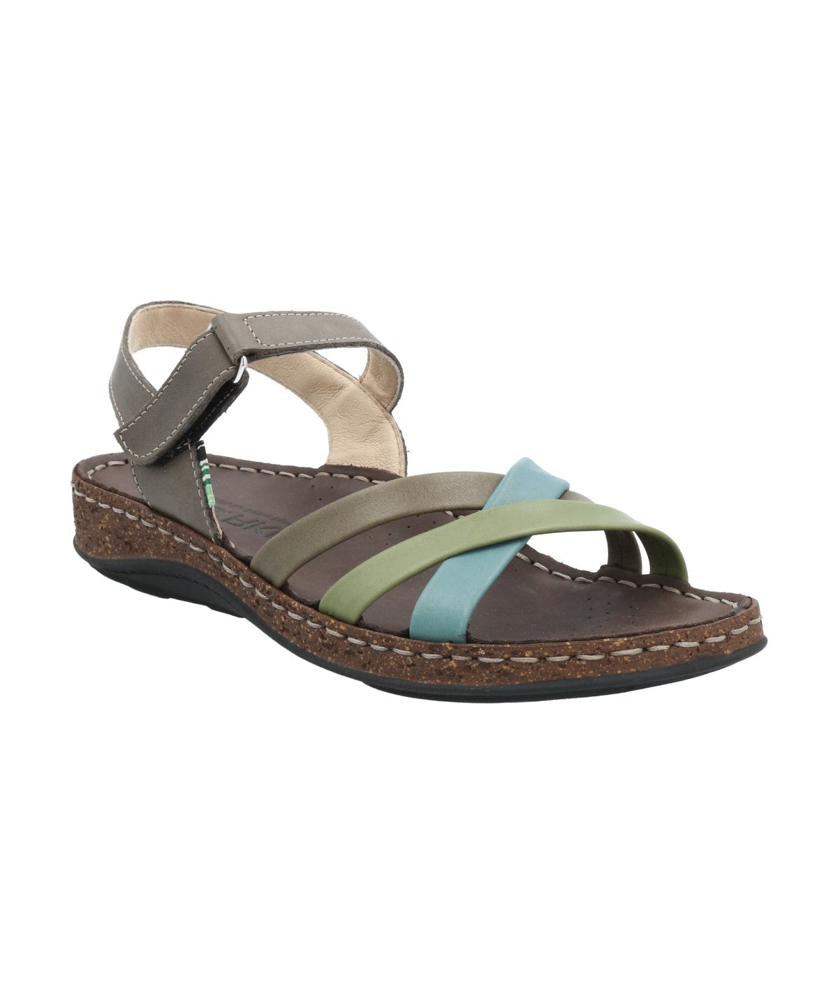 Sandalia Cuero Mujer Bonn Multicolor Rockford