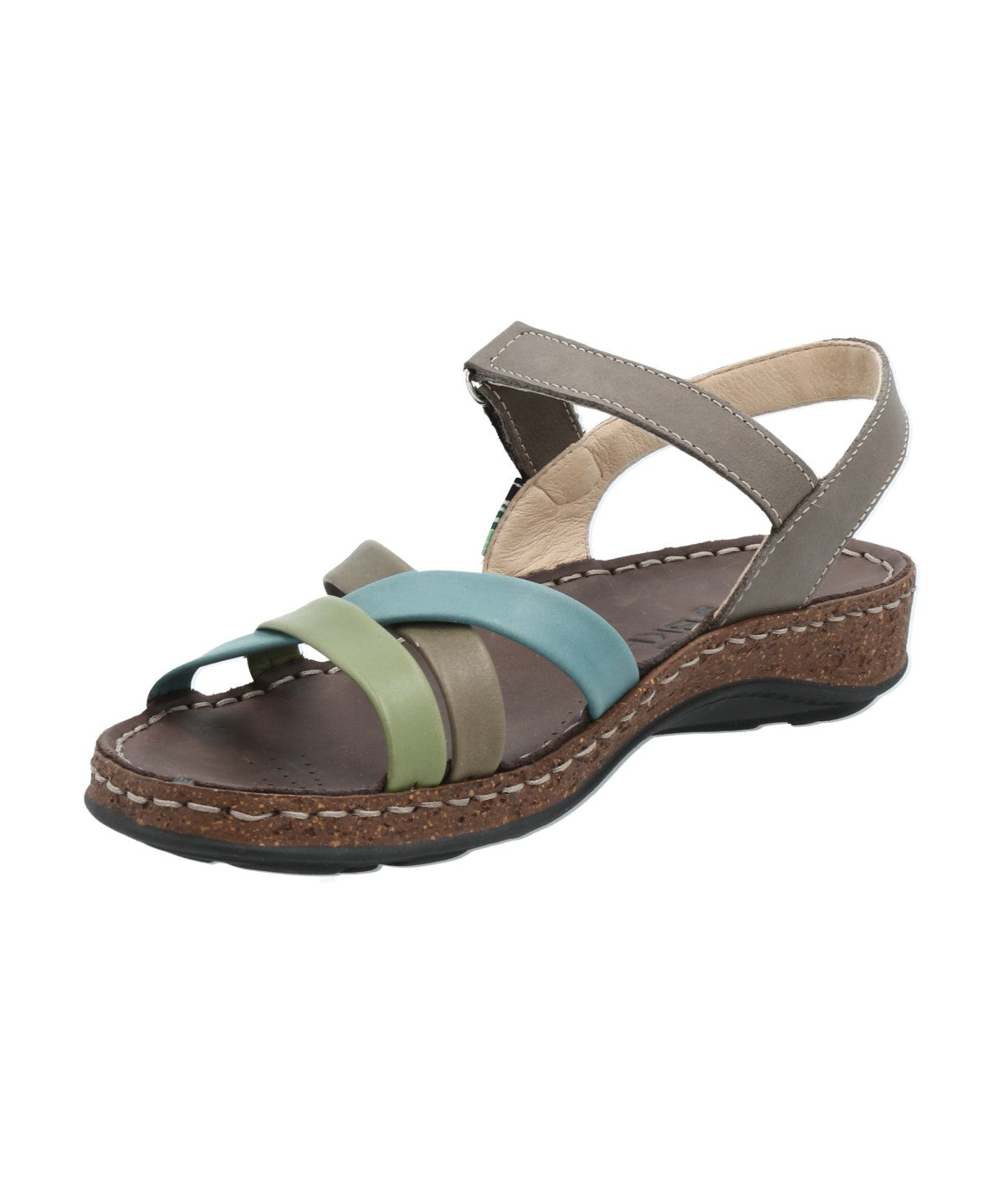 Sandalia Cuero Mujer Bonn Multicolor Rockford