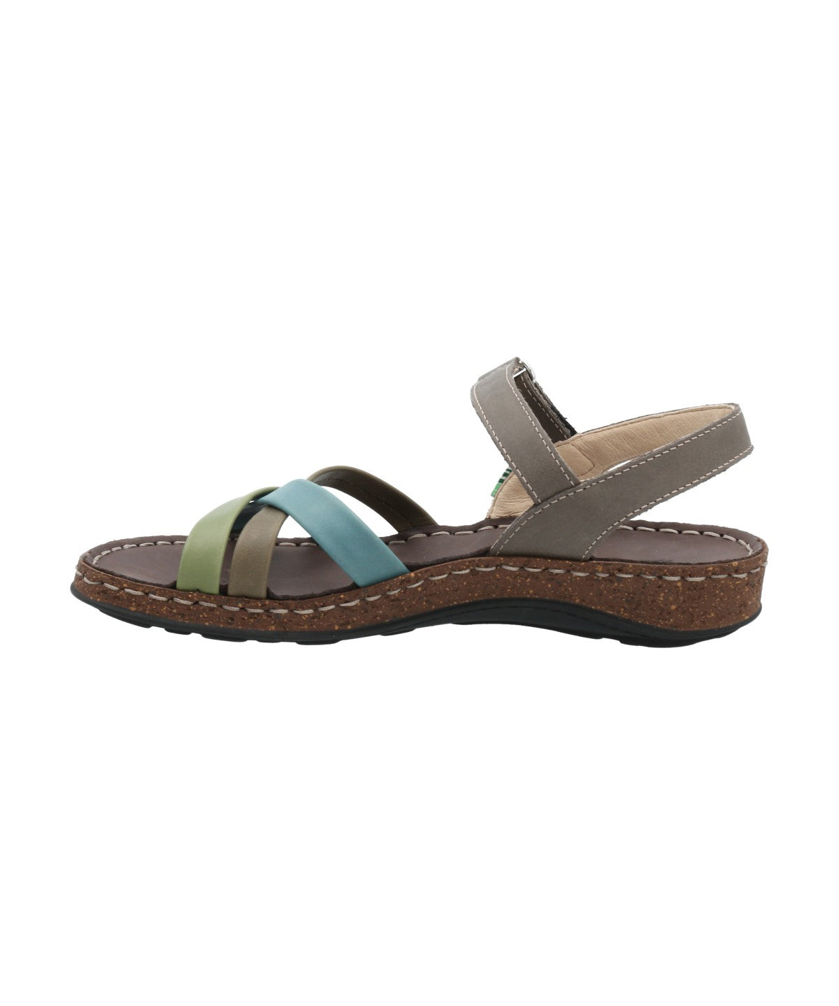 Sandalia Cuero Mujer Bonn Multicolor Rockford