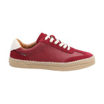 Zapatilla Cuero Mujer Mile Rojo Rockford