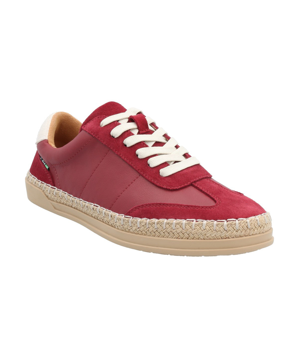 Zapatilla Cuero Mujer Mile Rojo Rockford