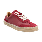 Zapatilla Cuero Mujer Mile Rojo Rockford