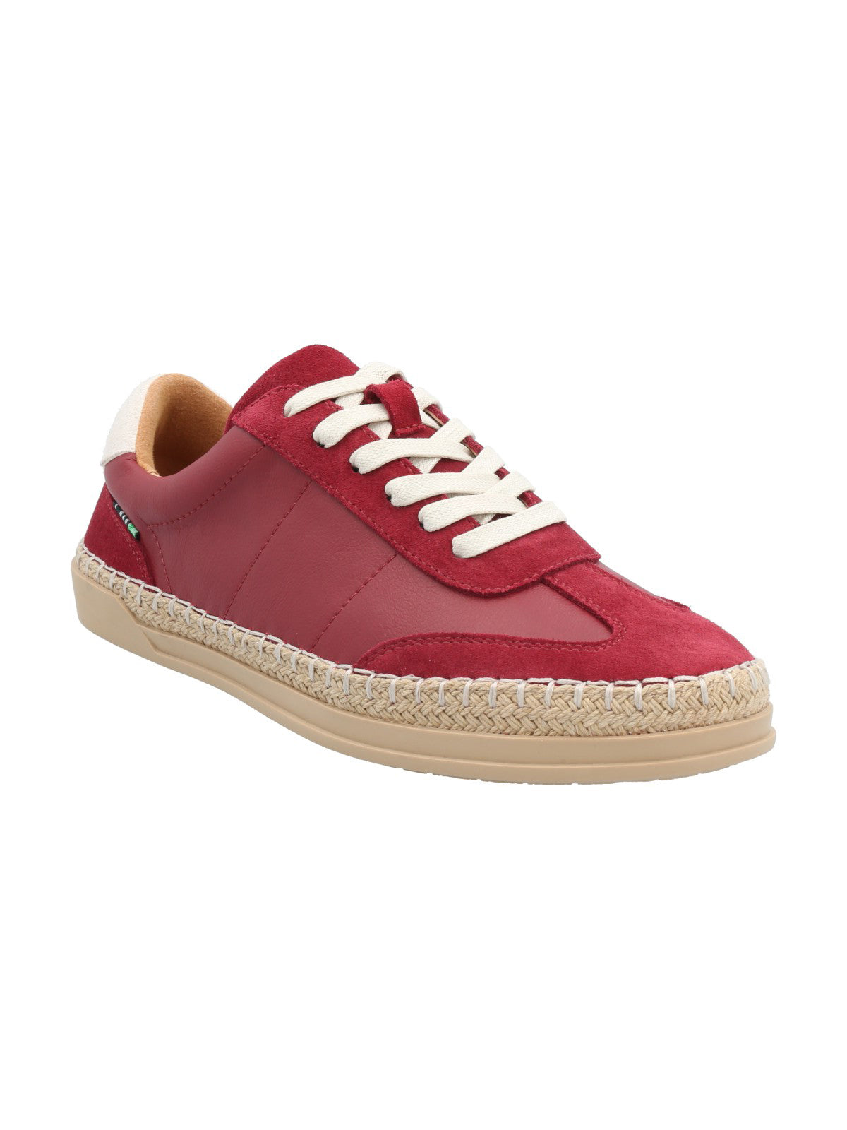 Zapatilla Cuero Mujer Mile Rojo Rockford