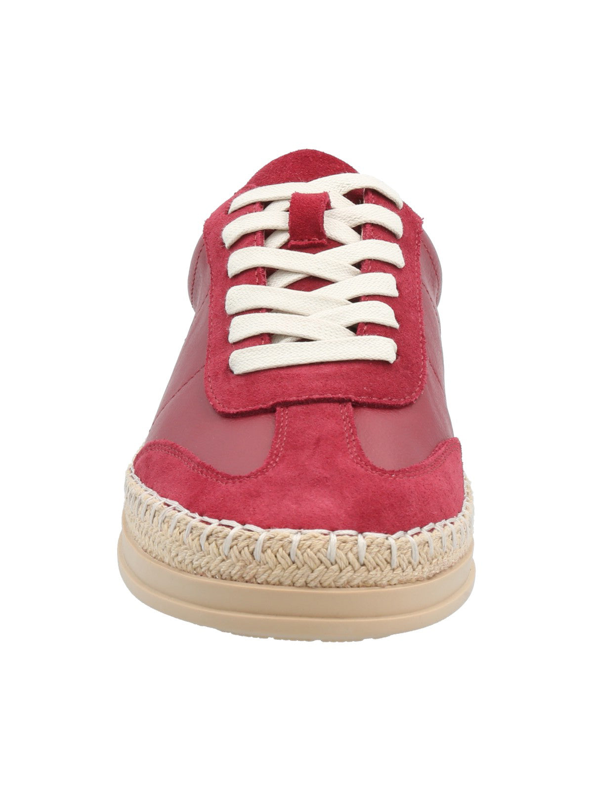 Zapatilla Cuero Mujer Mile Rojo Rockford