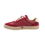 Zapatilla Cuero Mujer Mile Rojo Rockford