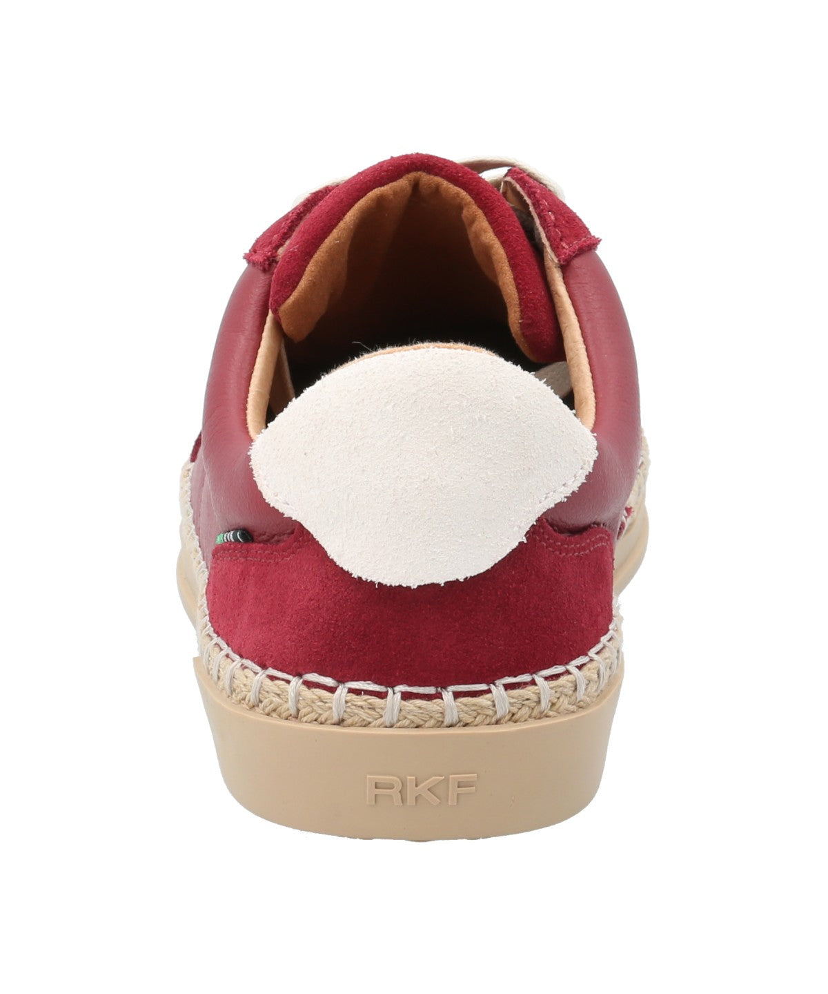 Zapatilla Cuero Mujer Mile Rojo Rockford