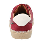 Zapatilla Cuero Mujer Mile Rojo Rockford
