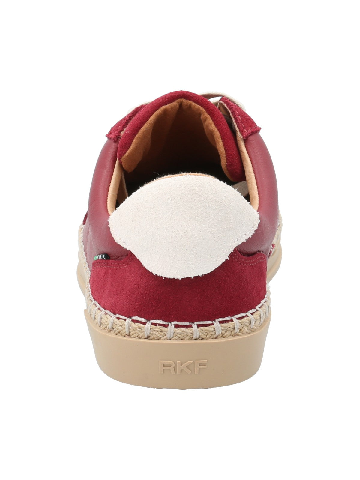 Zapatilla Cuero Mujer Mile Rojo Rockford