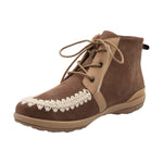 Botín Cuero Mujer Setty Café Rockford