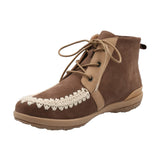 Botín Cuero Mujer Setty Café Rockford