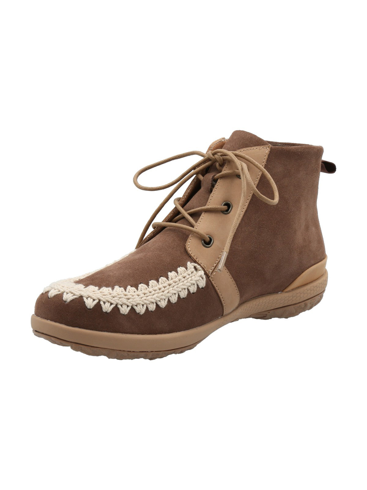 Botín Cuero Mujer Setty Café Rockford