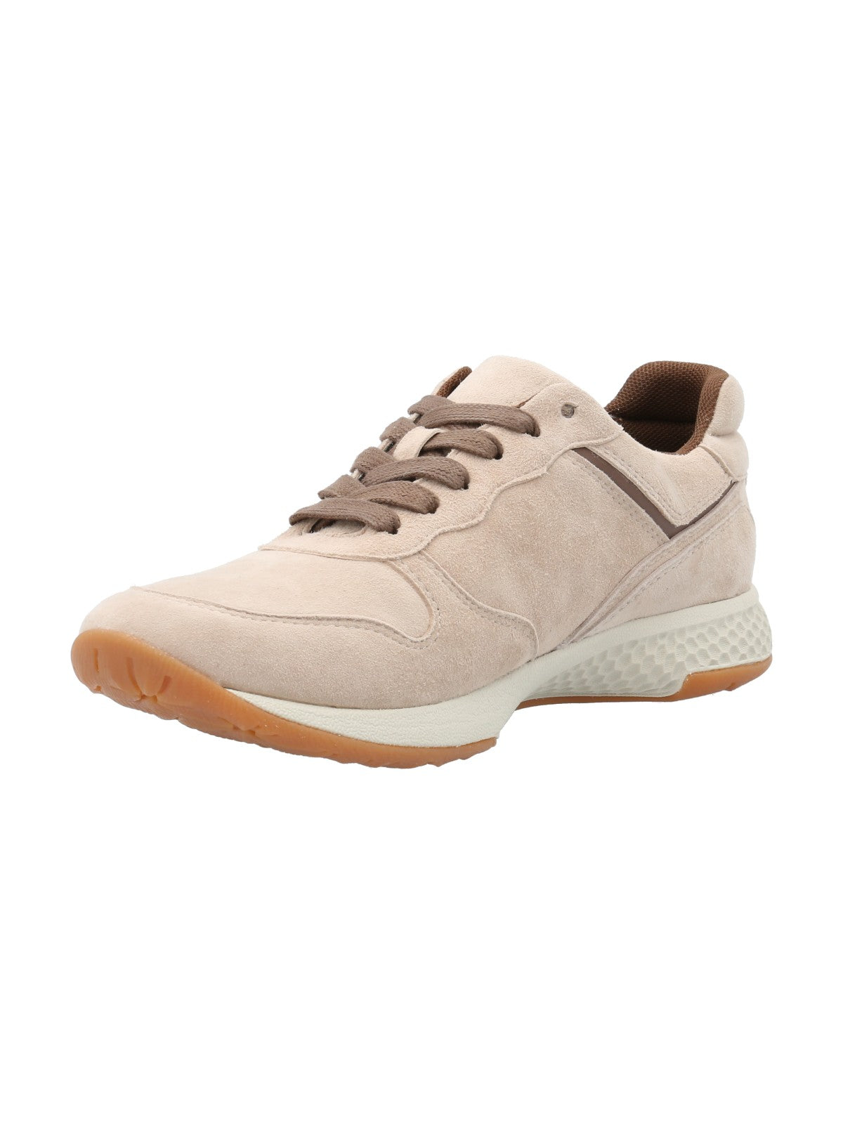 Zapatilla Cuero Mujer Kansas Beige Rockford