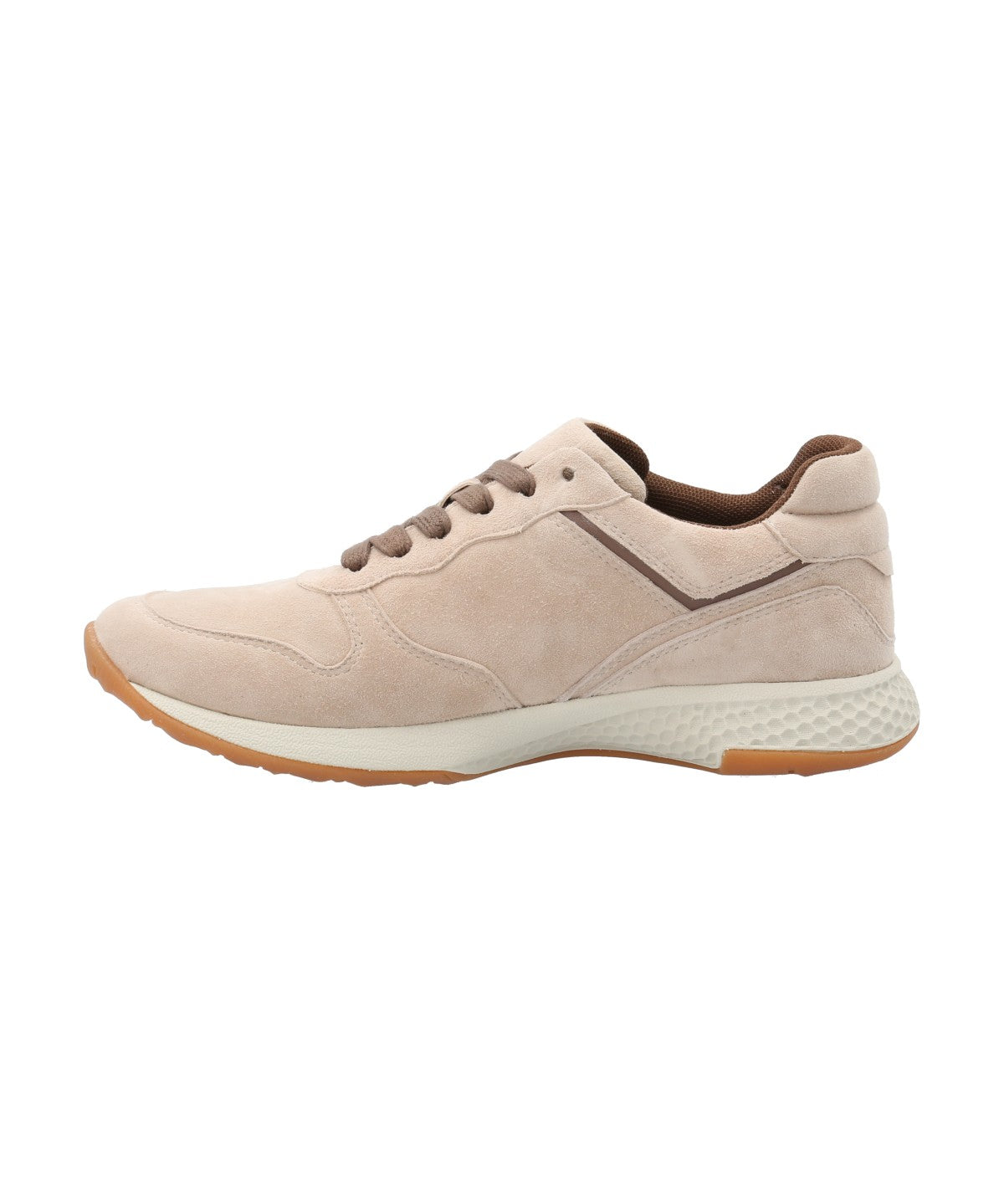 Zapatilla Cuero Mujer Kansas Beige Rockford