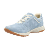 Zapatilla Cuero Mujer Kansas Azul Rockford