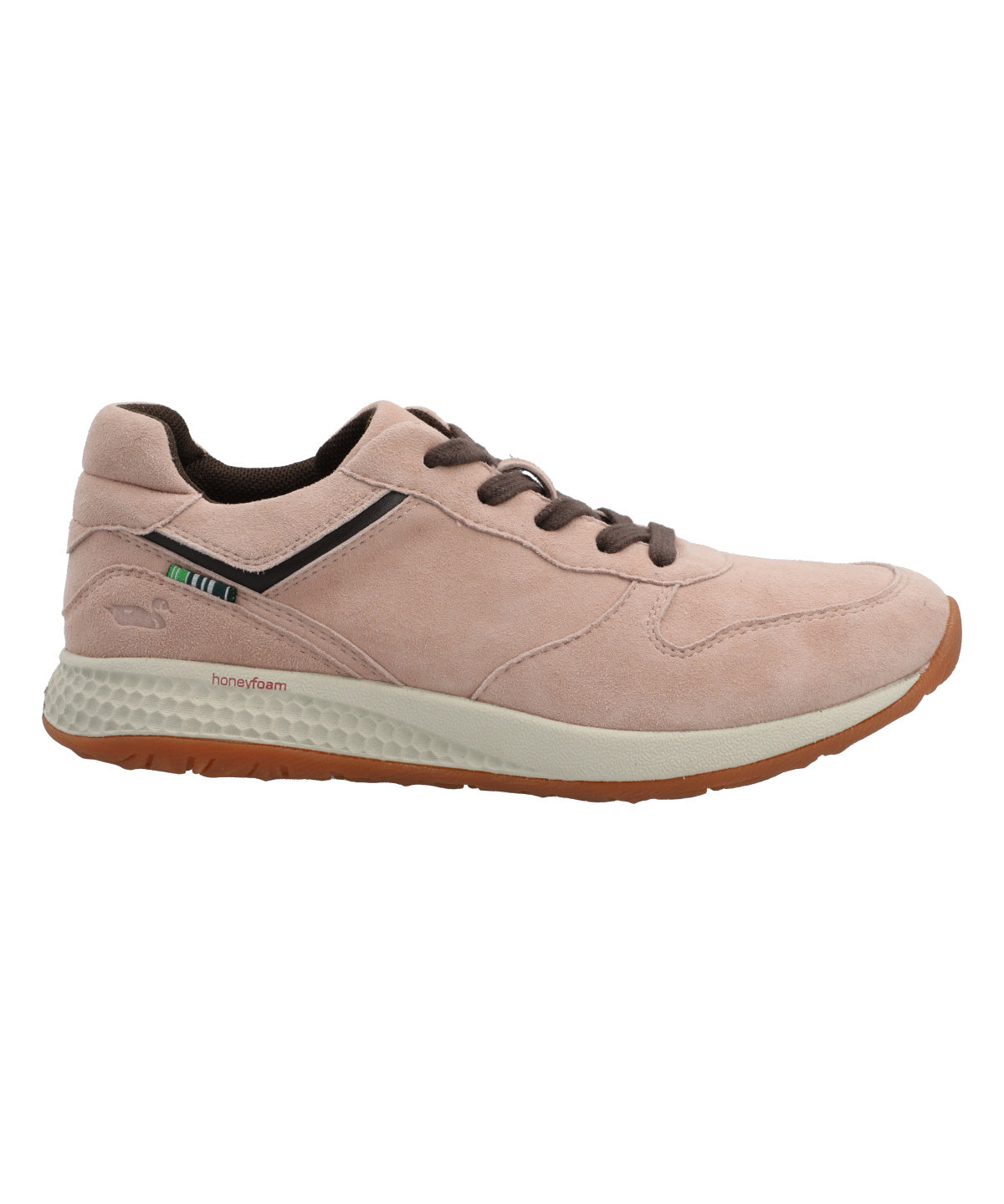 Zapatilla Cuero Mujer Kansas Rosado Rockford