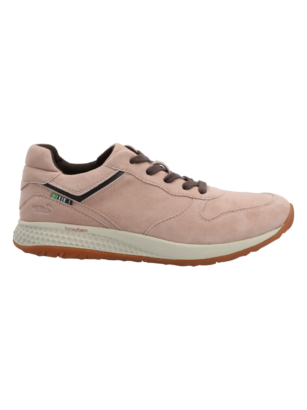 Zapatilla Cuero Mujer Kansas Rosado Rockford