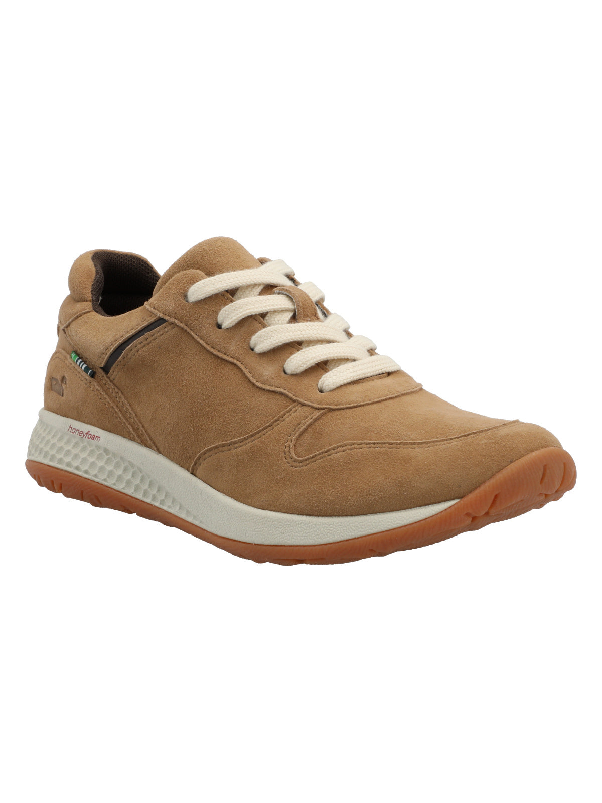 Zapatilla Cuero Mujer Kansas Café Rockford