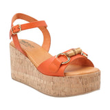 Sandalia Cuero Mujer Joaka Naranjo 67 Rockford
