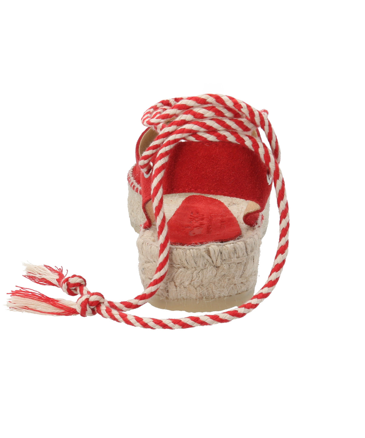 Alpargata Cuero Mujer Ivy Rojo Rockford