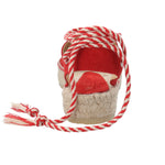 Alpargata Cuero Mujer Ivy Rojo Rockford