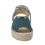 Alpargata Cuero Mujer Ivy Negro Rockford