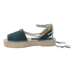 Alpargata Cuero Mujer Ivy Negro Rockford