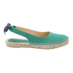 Alpargata Cuero Mujer Bante Verde Rockford