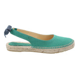 Alpargata Cuero Mujer Bante Verde Rockford