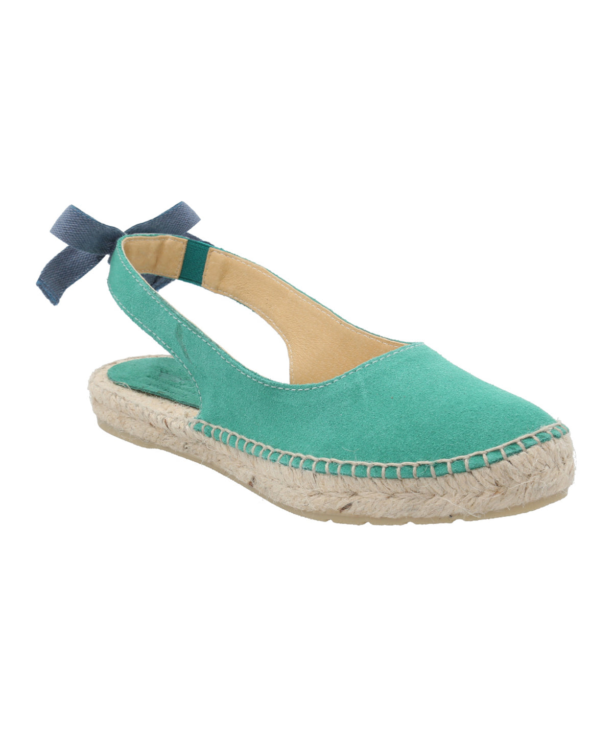 Alpargata Cuero Mujer Bante Verde Rockford