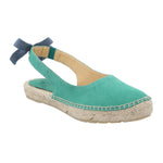 Alpargata Cuero Mujer Bante Verde Rockford