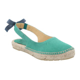 Alpargata Cuero Mujer Bante Verde Rockford