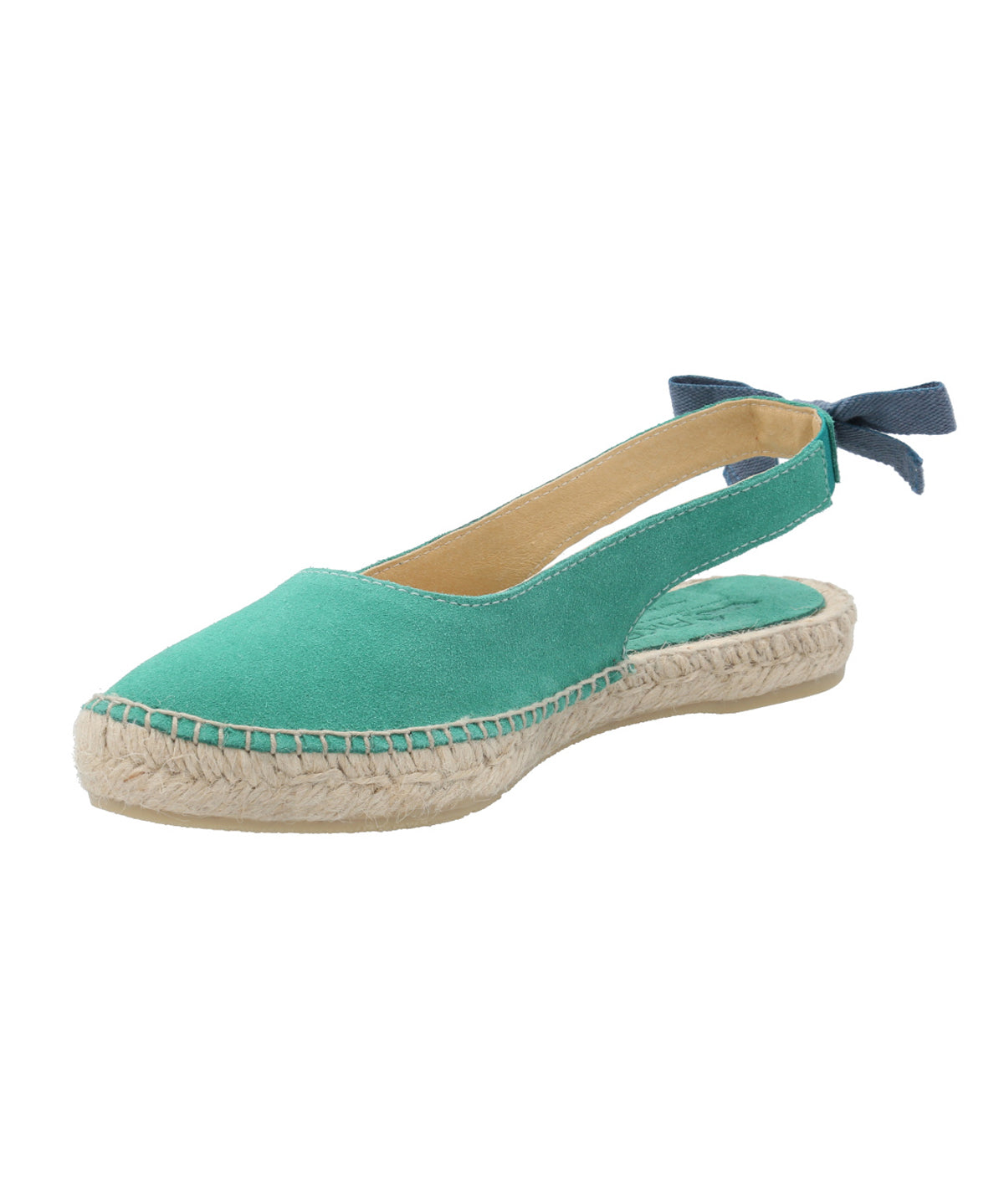 Alpargata Cuero Mujer Bante Verde Rockford