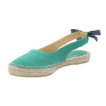 Alpargata Cuero Mujer Bante Verde Rockford