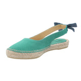 Alpargata Cuero Mujer Bante Verde Rockford