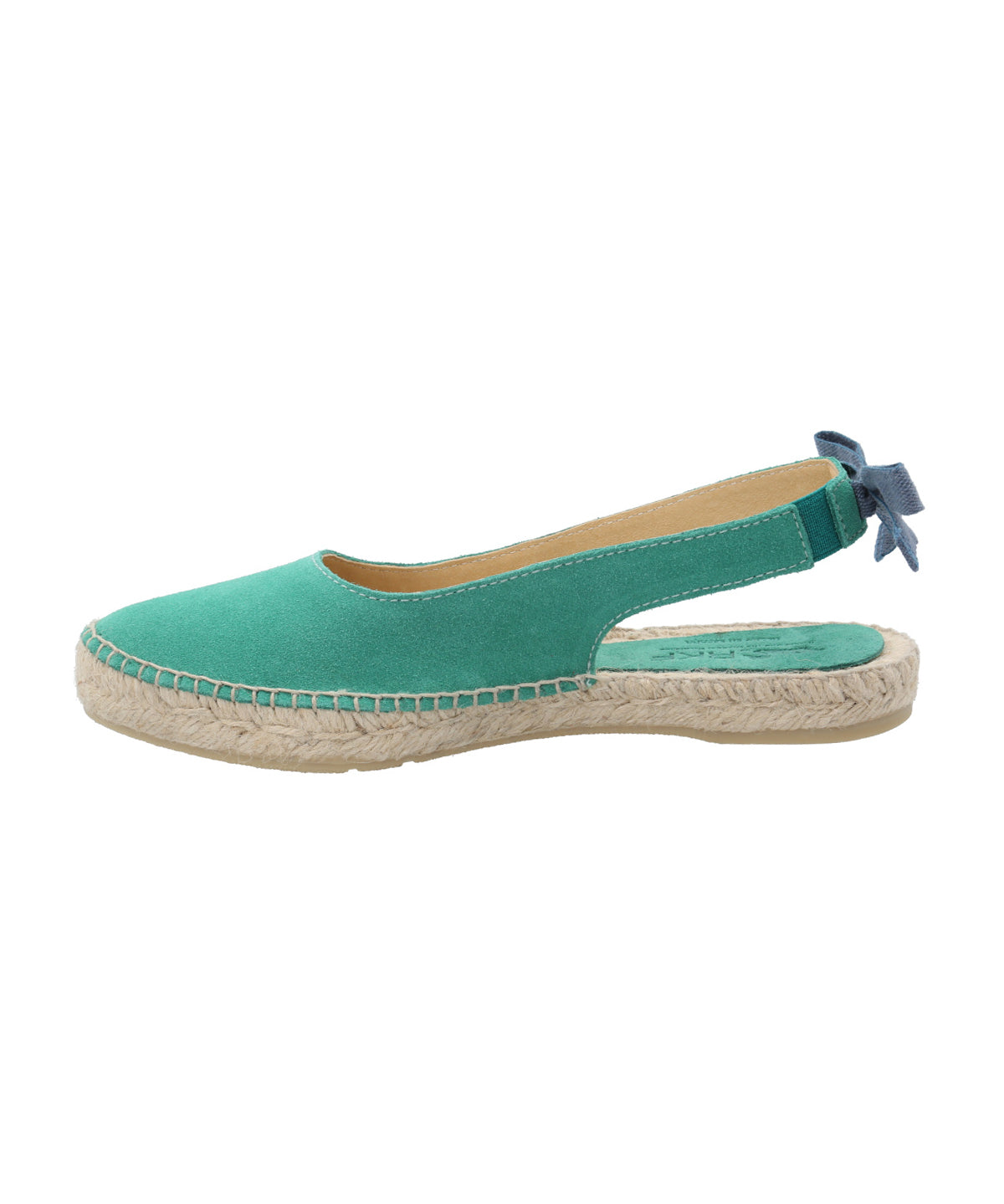Alpargata Cuero Mujer Bante Verde Rockford