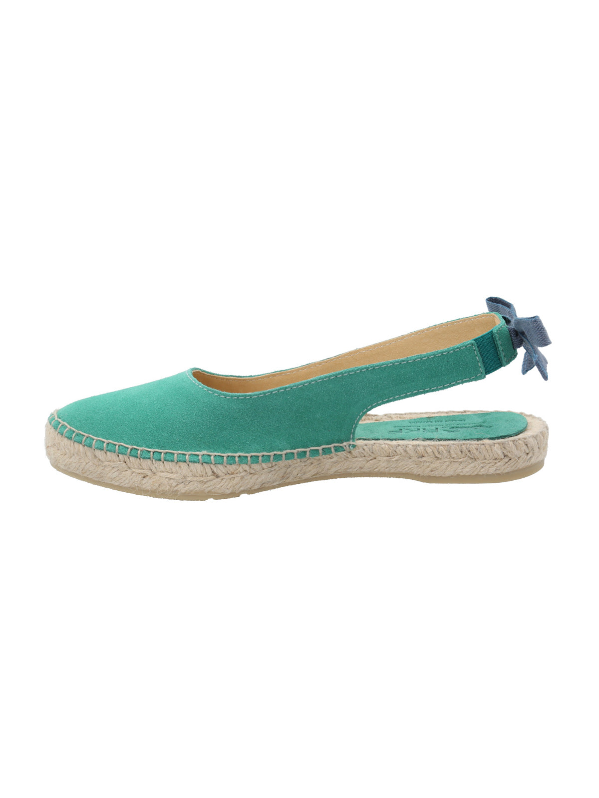 Alpargata Cuero Mujer Bante Verde Rockford