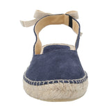 Alpargata Cuero Mujer Bante Azul Rockford