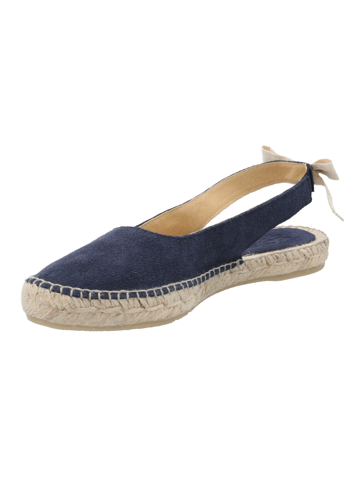 Alpargata Cuero Mujer Bante Azul Rockford