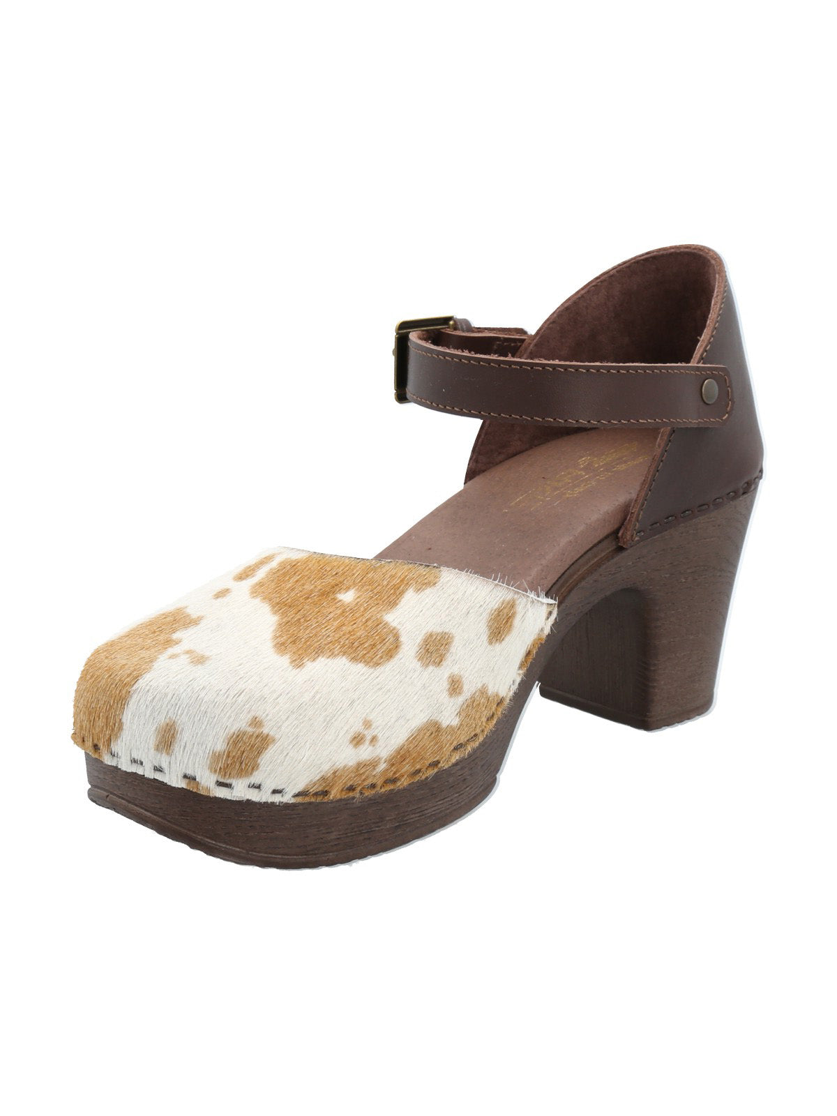 Sueco Cuero Mujer Lu Multicolor Rockford